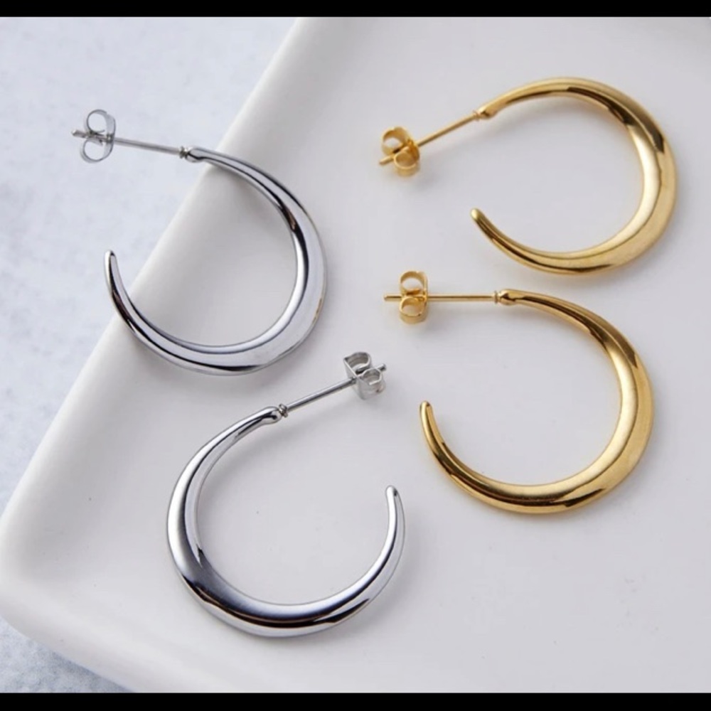 Hoop earrings